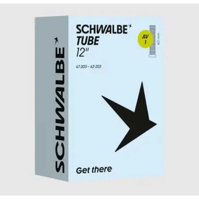 Schwalbe 12x1.75-2.50" duša, autoventil 40 mm