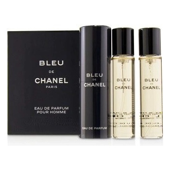 Chanel Bleu de Chanel Twist And Spray parfumovaná voda 3 x 20 ml
