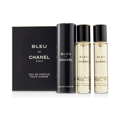 Chanel Bleu de Chanel Twist And Spray parfumovaná voda 3 x 20 ml