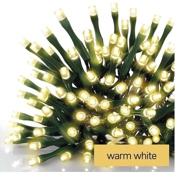 EMOS Lighting D4CW03 LED vianočné cencúle 10 m vonkajšie aj vnútorné teplá biela programy