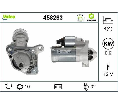Štartér VALEO 458263