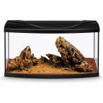 Diversa Аквариум STARTUP 80 LED ОБЛЪК ЧЕРЕН + Dragon Whisper River Kit