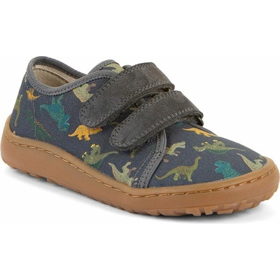 Froddo chlapčenské plátené barefoot tenisky CANVAS grey