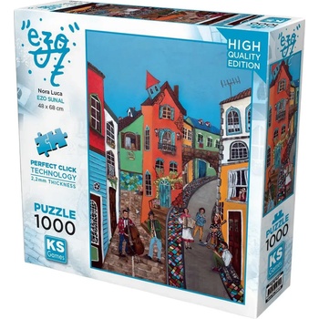 KS Games - Puzzle Nora Luca Ezo Sunal - 1 000 piese