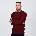 GymBeam Мъжка блуза Basic Burgundy S