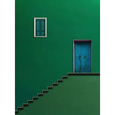 Plagát, Obraz - Blue Door, Alfonso Novillo, 30 × 40 cm