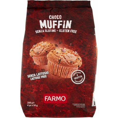 Farmo čokoládové muffiny bezlepkové 4 x 50 g
