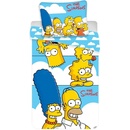 Jerry Fabrics bavlna povlečení Simpsons Family Clouds 140x200 70x90