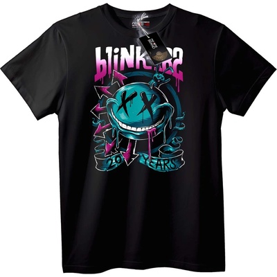 NOONEBRAND Тениска Blink-182 20 Години - S, Black