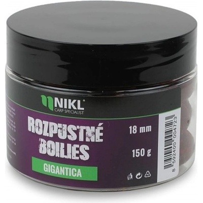 Karel Nikl Rozpustné boilies Gigantica 150 g 18 mm – Zboží Dáma