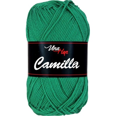Vlna - Hep Příze Camilla 8142 vánoční zelená