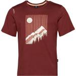 Chillaz Мъжка тениска Chillaz Bozen Sunny Mountains T-shirt - Dark Red (217-0242-0214)