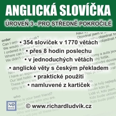 Anglická slovíčka - úroveň 3 pro středně pokročilé - Ludvík Richard
