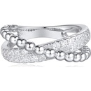 Silverino Prsteň so zirkónmi 8727