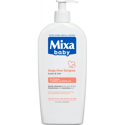 Mixa Extra vyživujúci umývací gél na telo a vlásky 250 ml