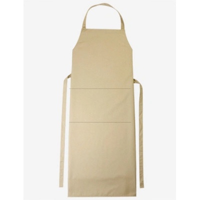 Workwear Verona Dlouhá pracovní zástěra s laclem 01146-01 Khaki
