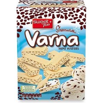 Вафли с крем страчитела Varna family pack Sweet Plus 240гр