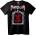 NOONEBRAND Тениска Manowar Да се Биеш Докрай - XL, Black