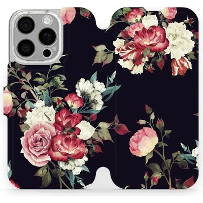 Mobiwear - Apple iPhone 16 Pro - VD11P Růže na černé
