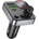 hoco. E86 Alegria FM bluetooth предавател 2 x USB A + Type C PD QC3.0 48W E86 черен (HC646956)