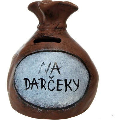 Pokladnička s nápisom - na darčeky