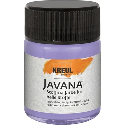 Farba na svetlý textil JAVANA 50 ml Lavender