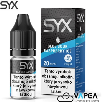 Syx NS Blue Sour Raspberry Ice 10 ml 20 mg
