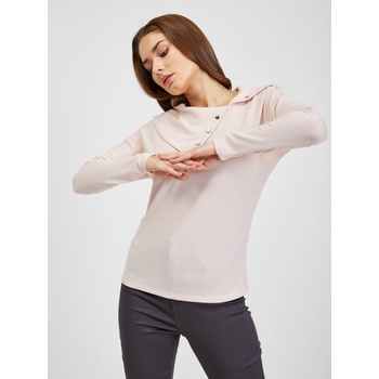 Orsay Светлорозова дамска тениска с декоративни детайли ORSAY Orsay | Rozov | ЖЕНИ | S