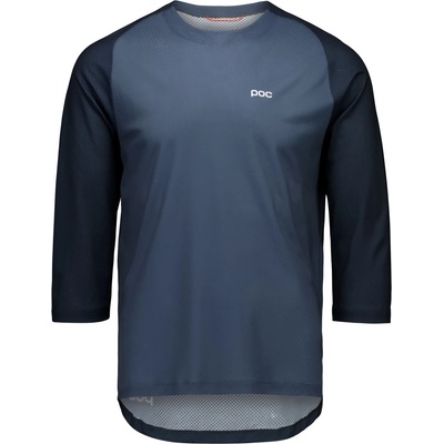 POC Мъжка фланелка с дълъг ръкав за колоездене Poc Motion Air 3/4 Jersey Cycling jersey - Apatite Navy (056-3685-0112)