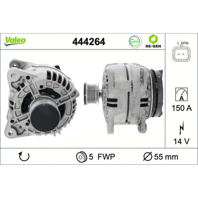 Alternátor VALEO 444264