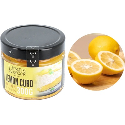 Lemon Curd Patisdécor 300 g – hotový citronový krém