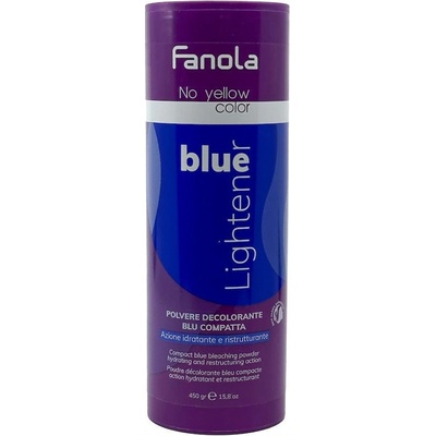 Fanola No Yellow Blue Lightener modrý odfarbovací prášok 450 g