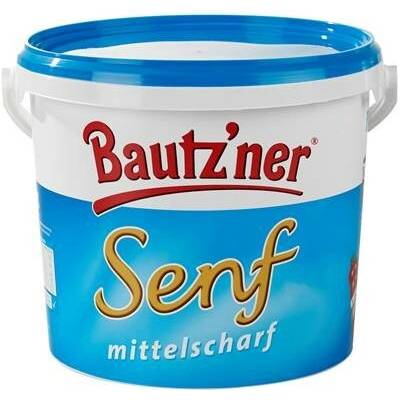 Bautz'ner Bautzner středně pálivá hořčice 5 kg
