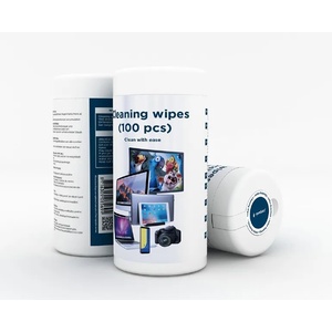 Gembird Кърпи за почистване GEMBIRD Wet cleaning wipes (CK-WW100-01) - computermarket