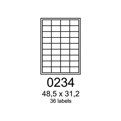 Rayfilm R01190234A biele A4 100 list.