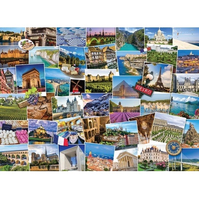 Eurographics Světoběžník Francie 1000 dielov