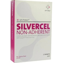 ADVANCED MEDICAL SOLUTIONS LTD. SILVERCEL NON-ADHERENT HYDRO-ALGINATE ANTIMIKROBIÁLNÍ KRYTÍ 11 x 11 cm SE STŘÍBREM (10 KS V BALENÍ)