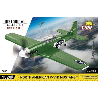 Cobi 5860 World War II North American P-51D Mustang, 1:48