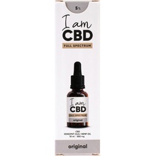 I am CBD Full Spectrum CBD konopný olej 5% 10 ml