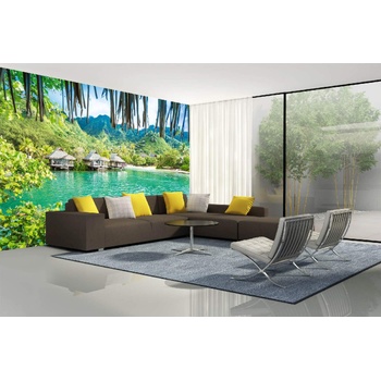 DIMEX ART s. r. o Самозалепваща се флизелинова фототапета остров мореа ii 375 x 250 см