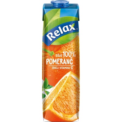 Relax džus pomeranč 100% 1l – Zboží Dáma