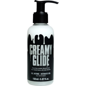 Creamy Glide - водна основа лубрикант и гел за масаж с фалшива сперма 150 мл - desirel