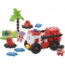 Marioinex MINI WAFFLE Hasičské auto 80 ks