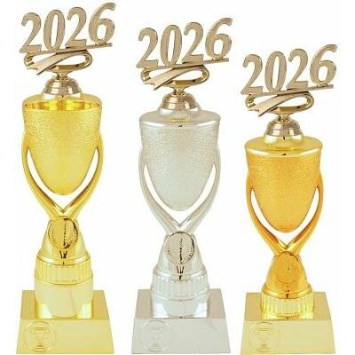 Sportovní pohár PE444.01,PE444.02,PE444.03 s letopočtem 2026