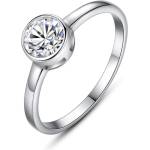 Silenti Jewelry Сребърен пръстен "Израз" - 5 - 49мм (15.6мм диам. )