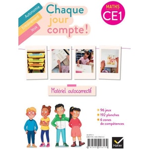 Chaque jour compte - Maths CE1 Ed. 2023 - Les ateliers : jeux autocorrectifs (2023)