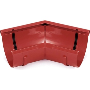 Bryza PVC Vonkajší roh akýkoľvek uhol 75 mm červená