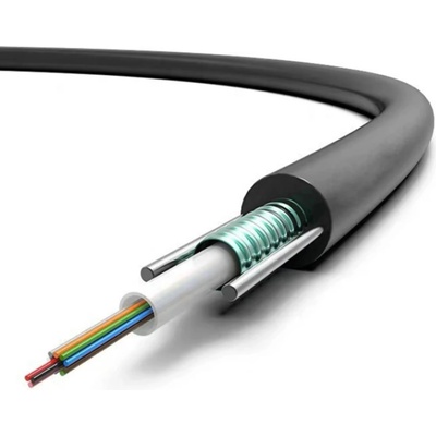 Екском Армиран оптичен кабел gyxtw 12, Ф7.0 hdpe (Армиран кабел gyxtw 12f)