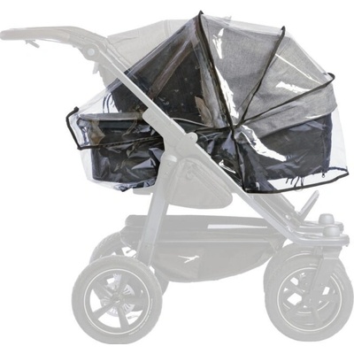Tfk Pláštěnka Raincover duo2 combi pushchair – Zboží Mobilmania