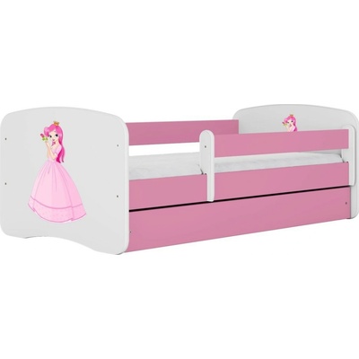 Kocot kids Babydreams princezná ružová se šuplíkys matrací